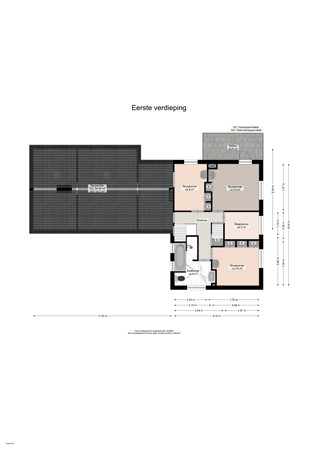 Floorplan - Middellaan 2, 9861 CA Grootegast